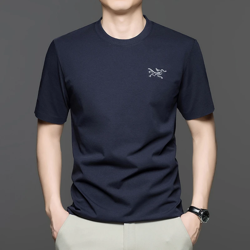吸汗透气男士2025夏季新款短袖T恤百搭半袖上衣