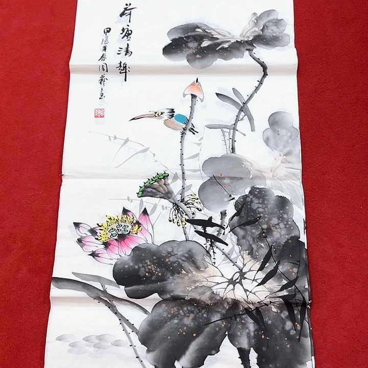 国画手绘国画作品