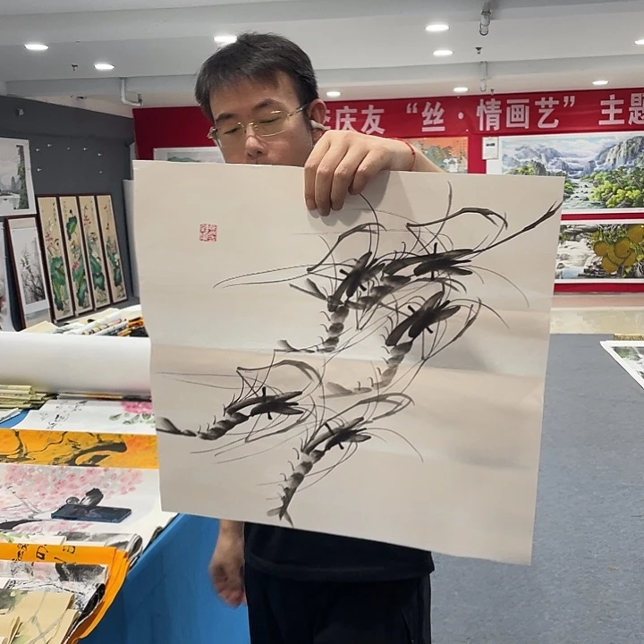 国画今天早上国画作品欣赏