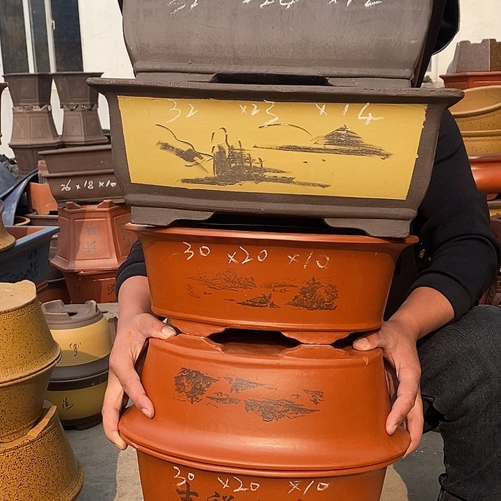 紫砂花盆紫砂艺术