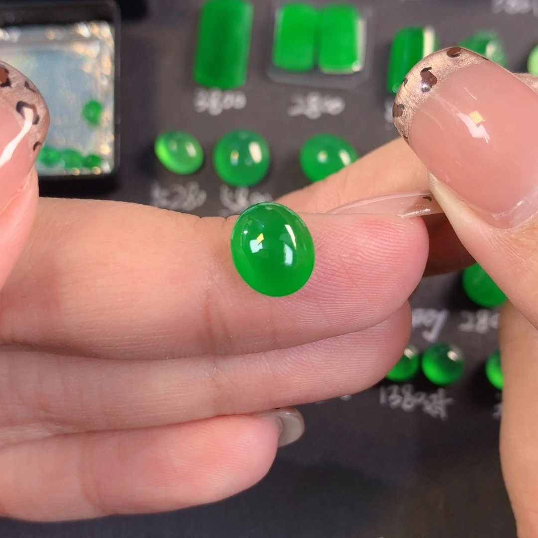 翡翠散珠翡翠9.06-7.75-4.22