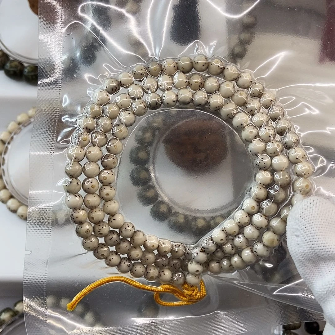 观***香星月菩提手串6圆珠108