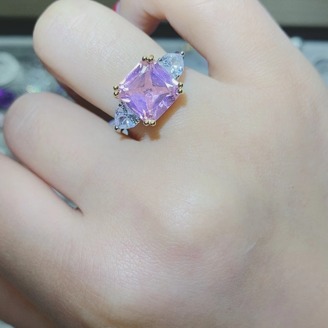 【闪购商品】托帕石耳饰银S925镶嵌