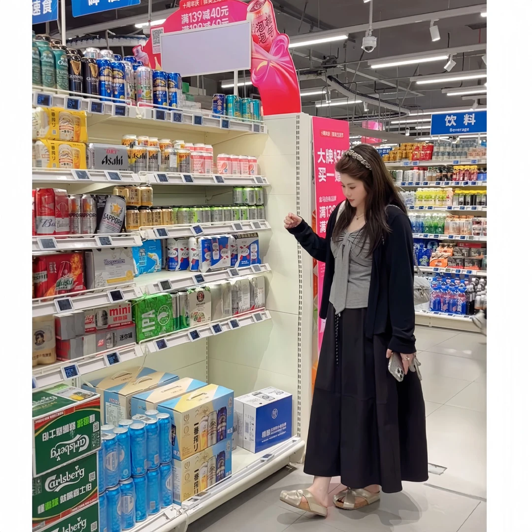 【达人专属】秋新款大码三件套蝴蝶结吊带针织开衫上衣a字裙半身裙