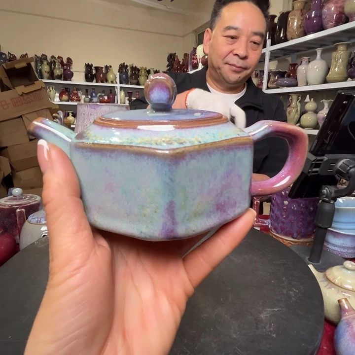 牛家钧窑牛自恒老师钧瓷