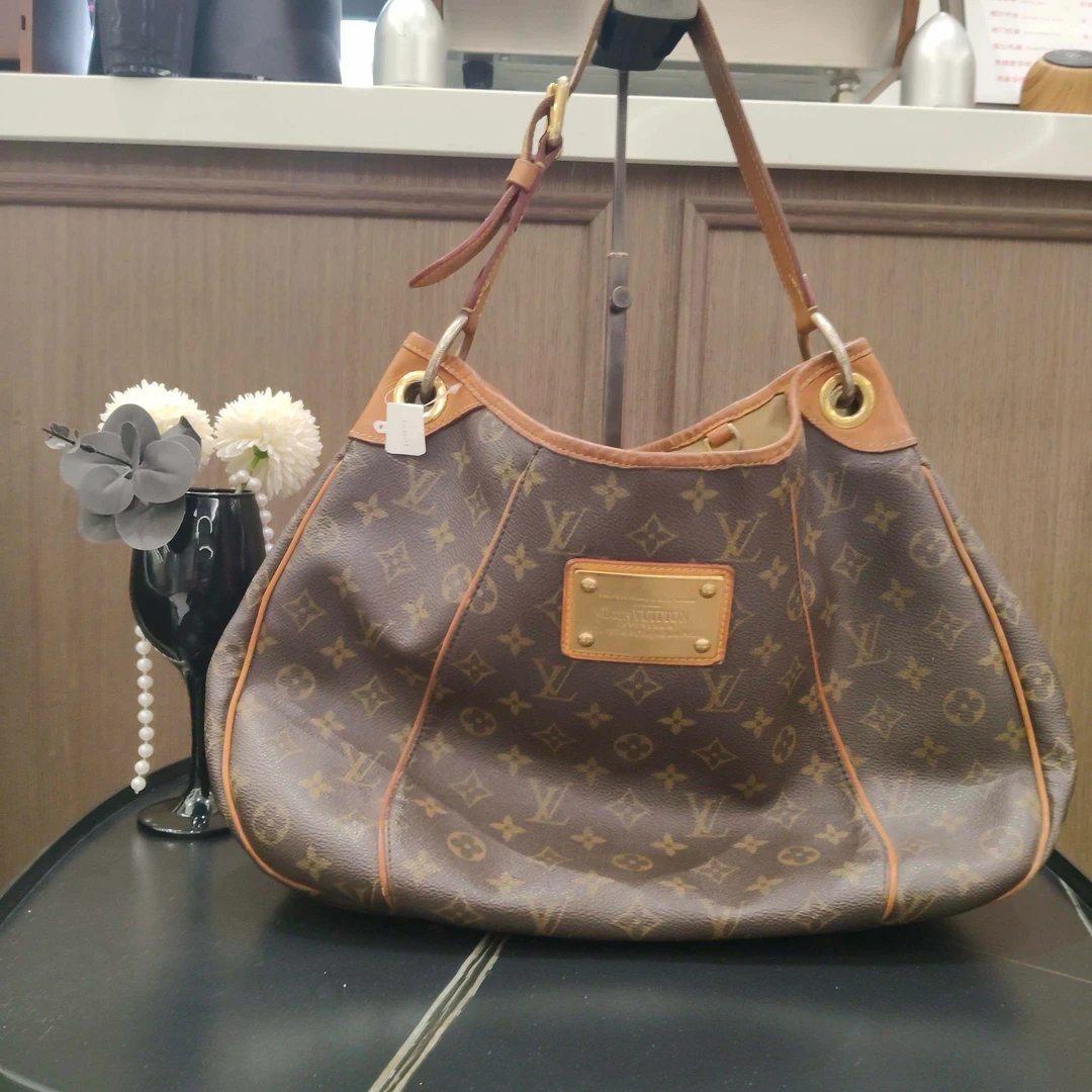 90新 LouisVuitton/路易威登 路易威登老花南瓜包单肩包（14449302