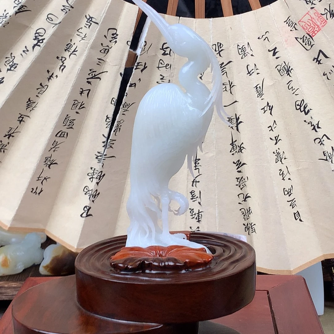 和田玉未镶嵌摆件