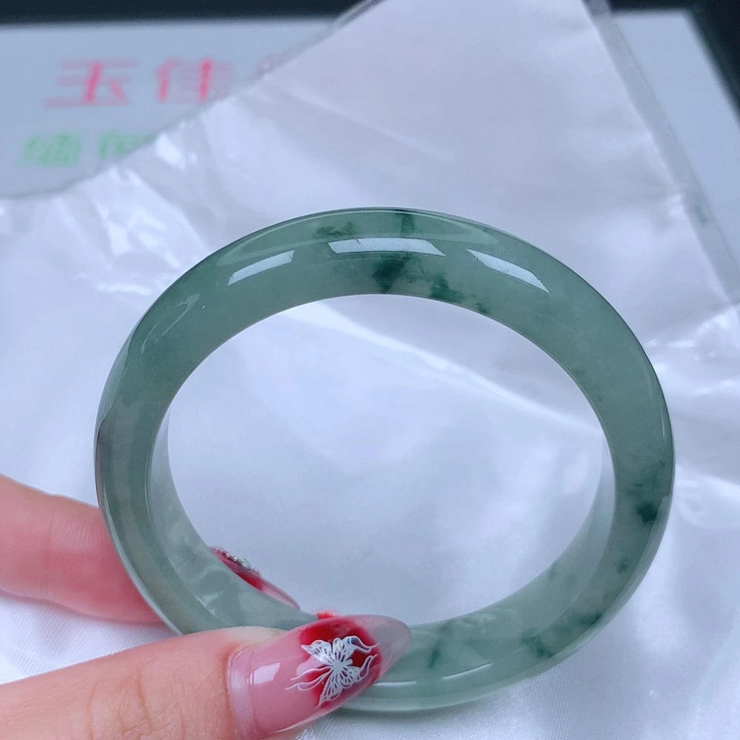 翡翠手镯未镶嵌54 54 捡漏