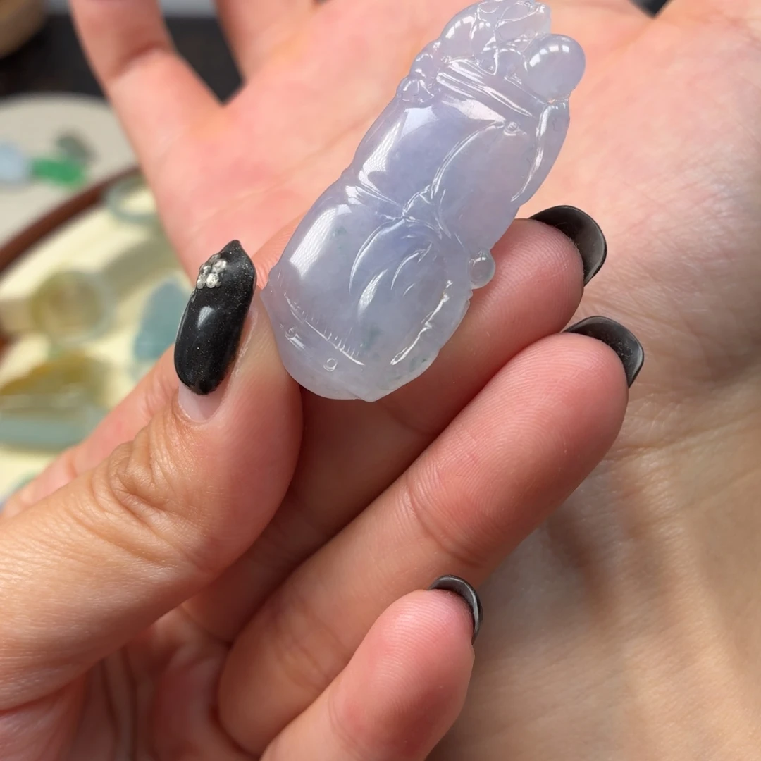 定制翡翠未镶嵌竹节