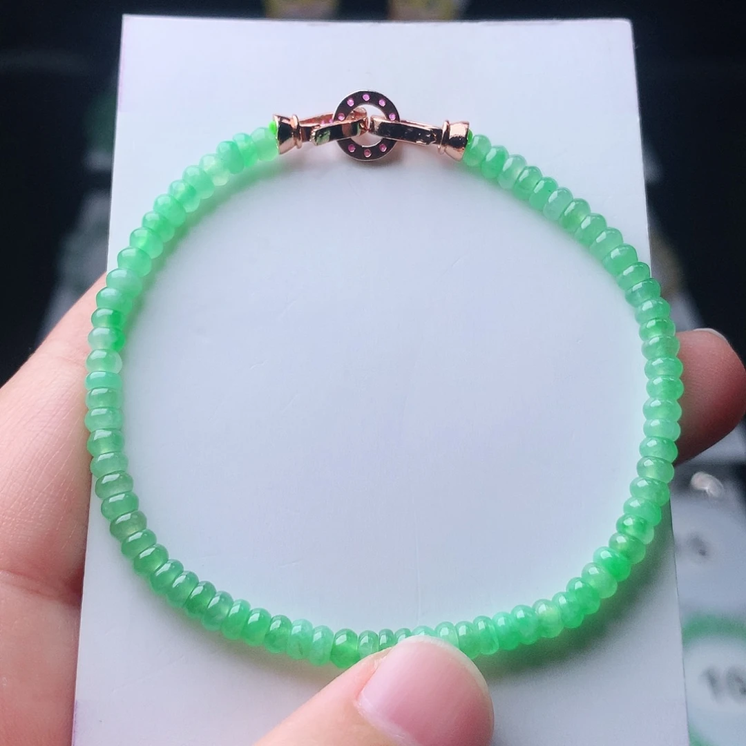 翡翠未镶嵌手链翡翠