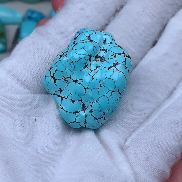 绿松石颈饰未镶嵌花****y