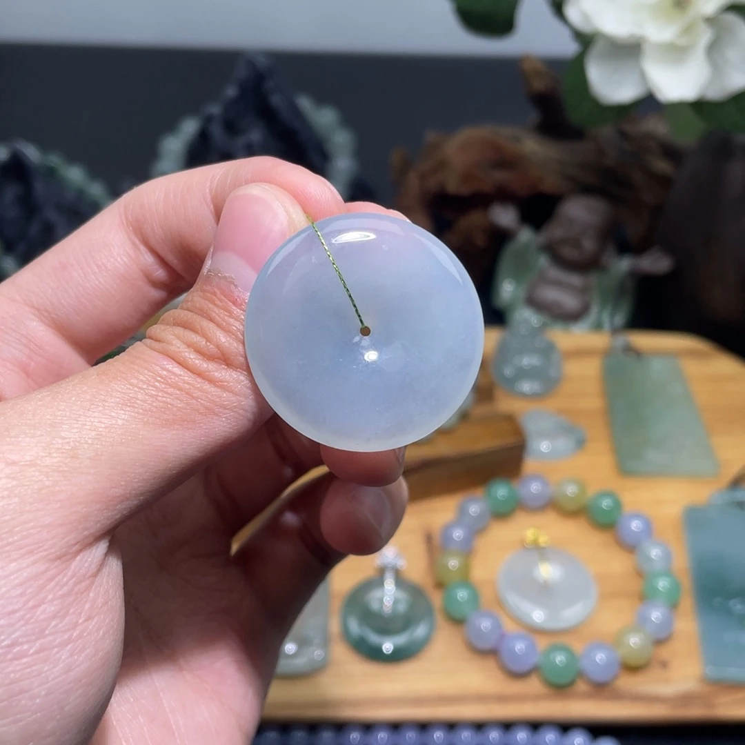 定制翡翠未镶嵌吊坠