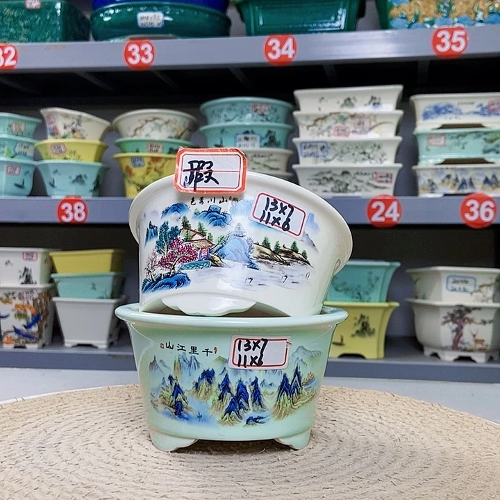 紫砂花瓶紫砂花盆