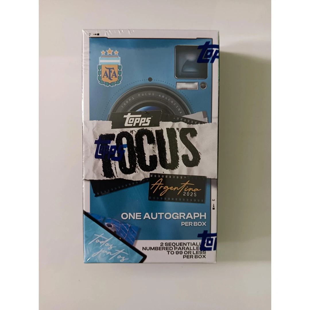 【拆盒】2025Topps Focus Argentina Soccer（阿根廷聚焦）球星卡盲盒