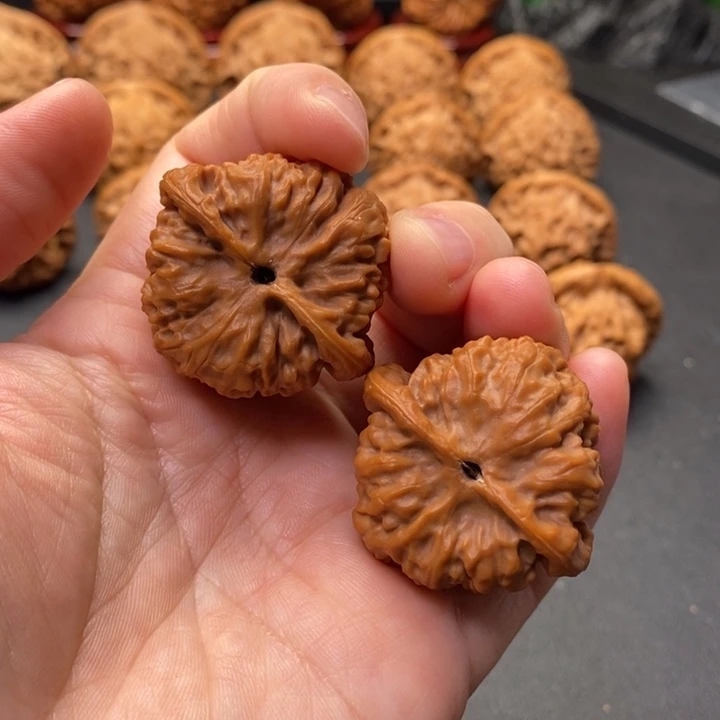 文玩核桃把件37尺如意原树非嫁接