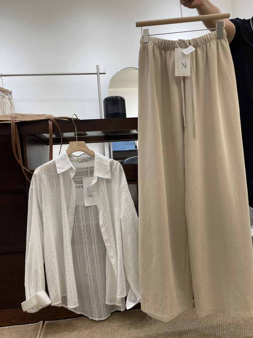 李真一LZY/SJCLMLKS【25119天丝亚麻裤】