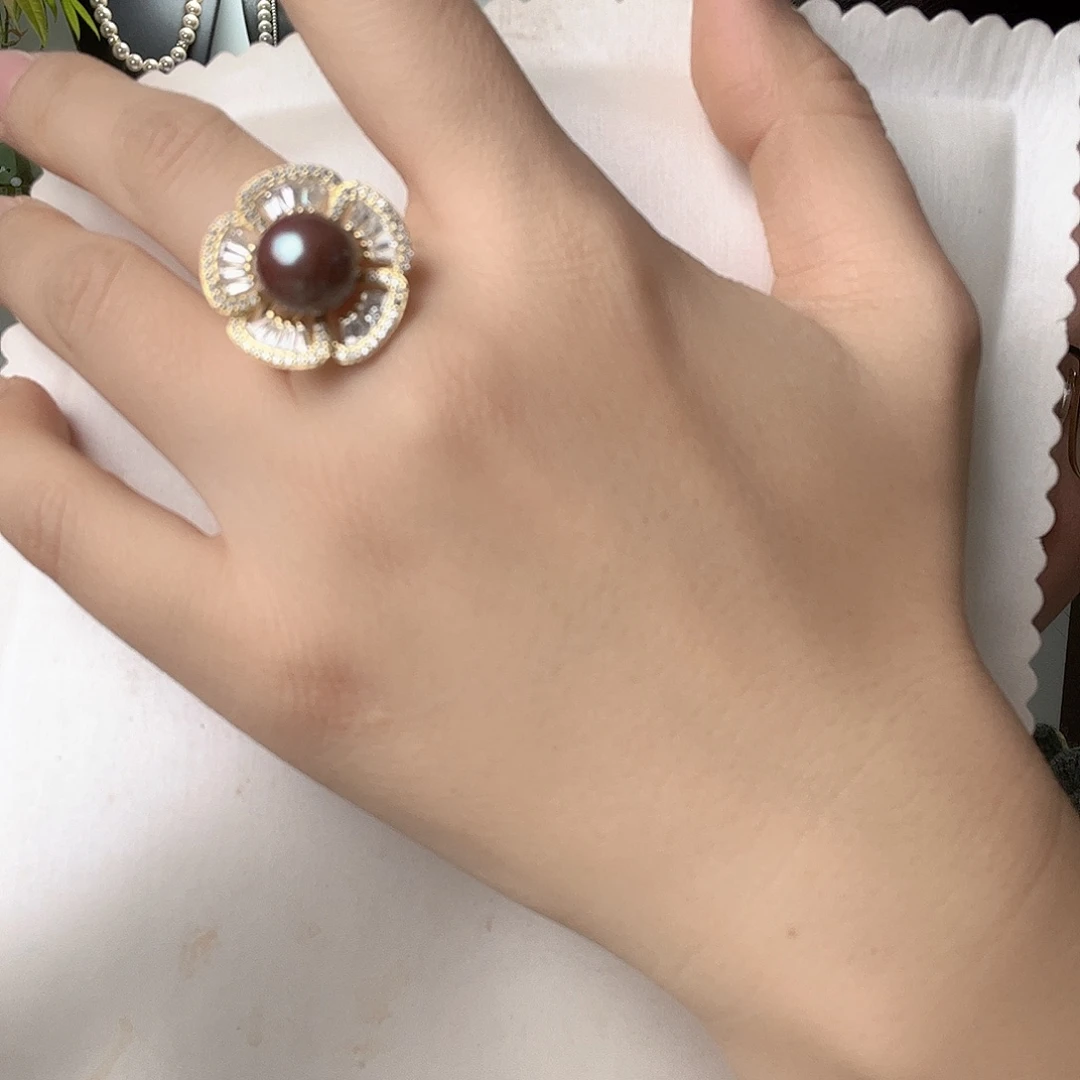 戒指淡水珍珠未镶嵌