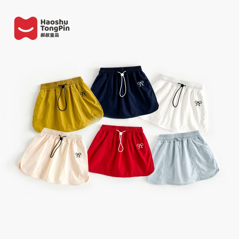 现货【亲子装】郝叔童品夏季2025洋气多巴胺亲子休闲半裙潮HZ52178