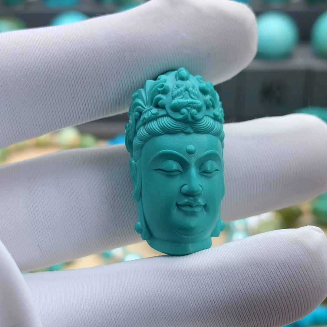 未镶嵌绿松石珠宝奇石