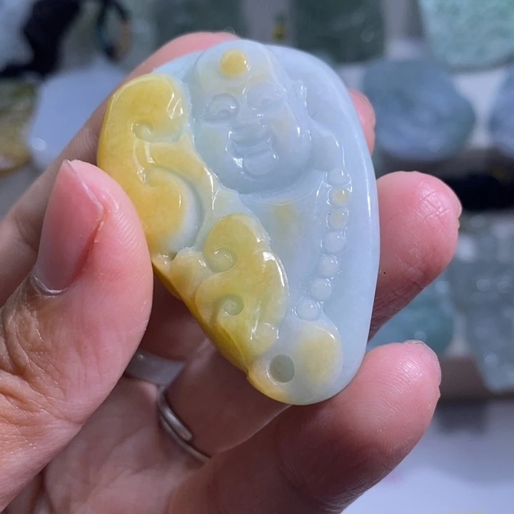 【闪购商品】颈饰未镶嵌翡翠佛