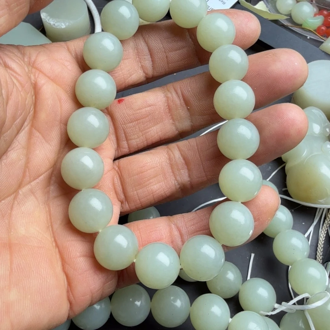 和田玉手链未镶嵌