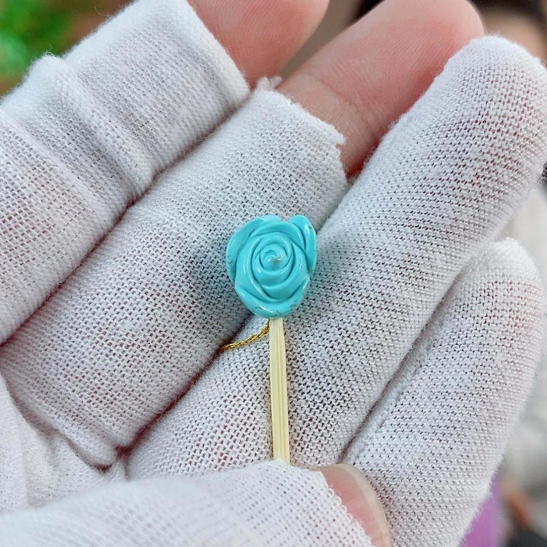 绿松石珠宝奇石未镶嵌