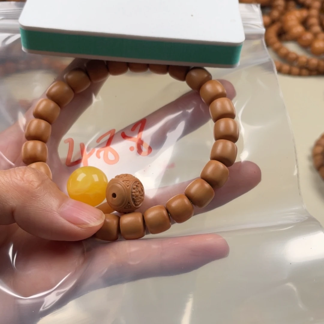 猴头核桃手串全品冒油道住➕雕刻➕配饰➕抛光