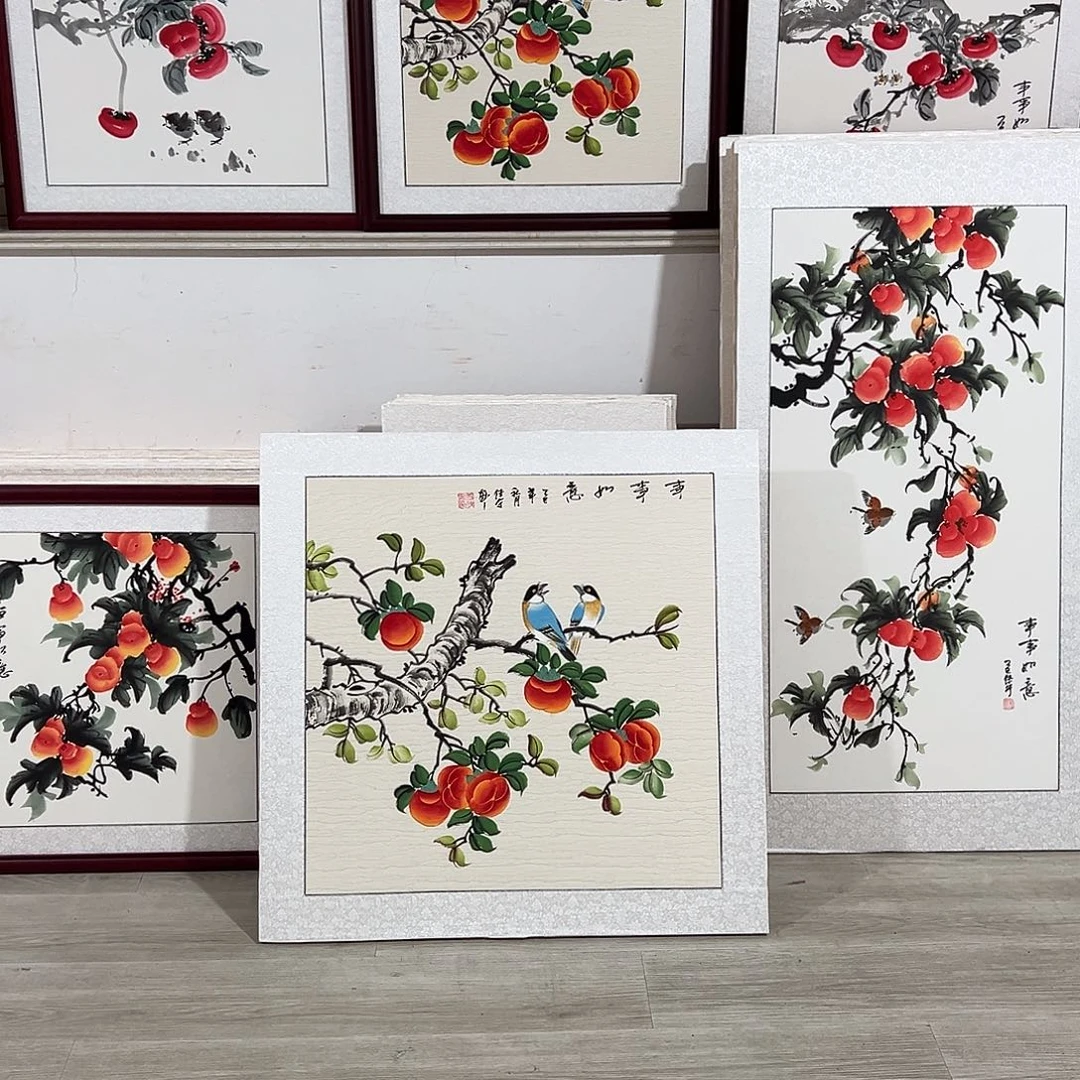 布***丁国画手绘保证假一罚万