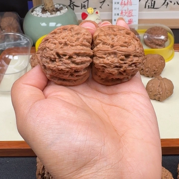 文玩核桃把件星*三角41