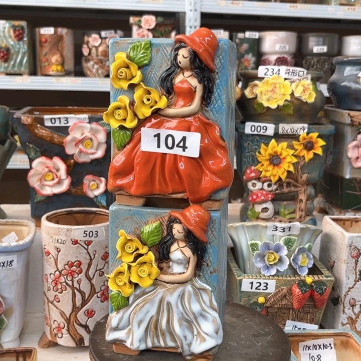 紫砂花盆粗陶材质多肉花盆