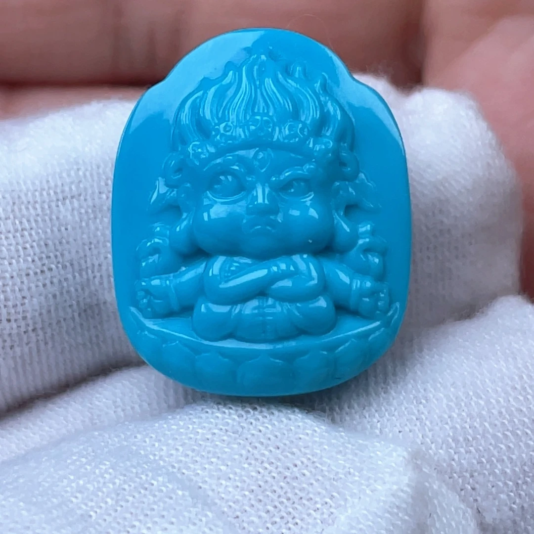 绿松石未镶嵌颈饰