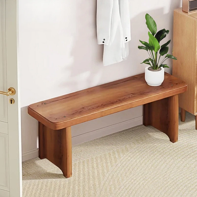 长条凳实木换鞋凳门口家用户外长椅子庭院板凳客厅茶几小凳子窄凳