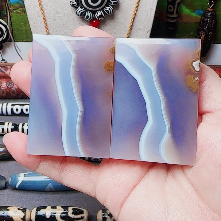 玛瑙/玉髓合金珠宝半成品