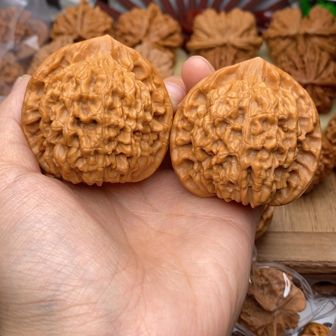 文玩核桃把件553号49全帽