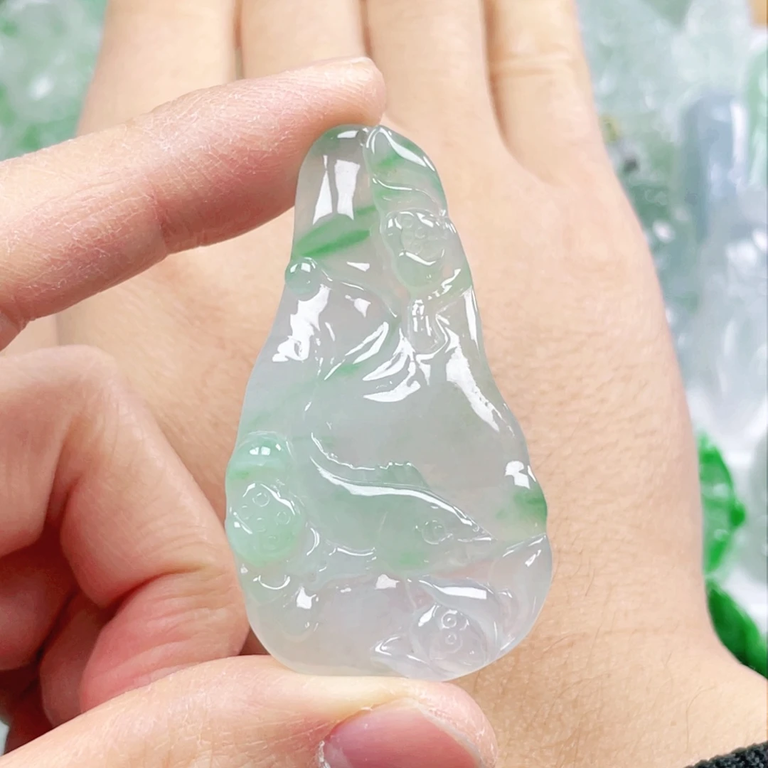 翡翠吊坠(不含链)未镶嵌