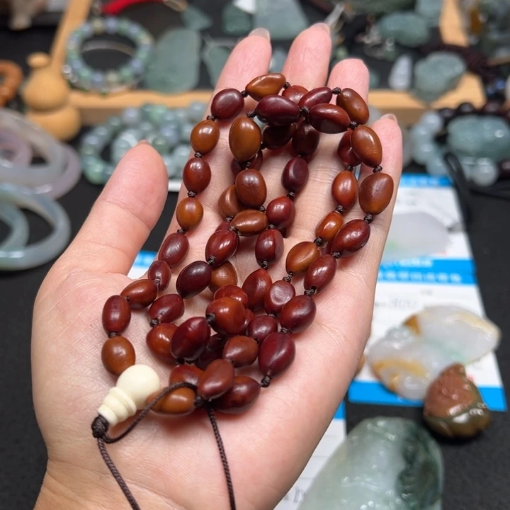 翡翠未镶嵌颈饰天然