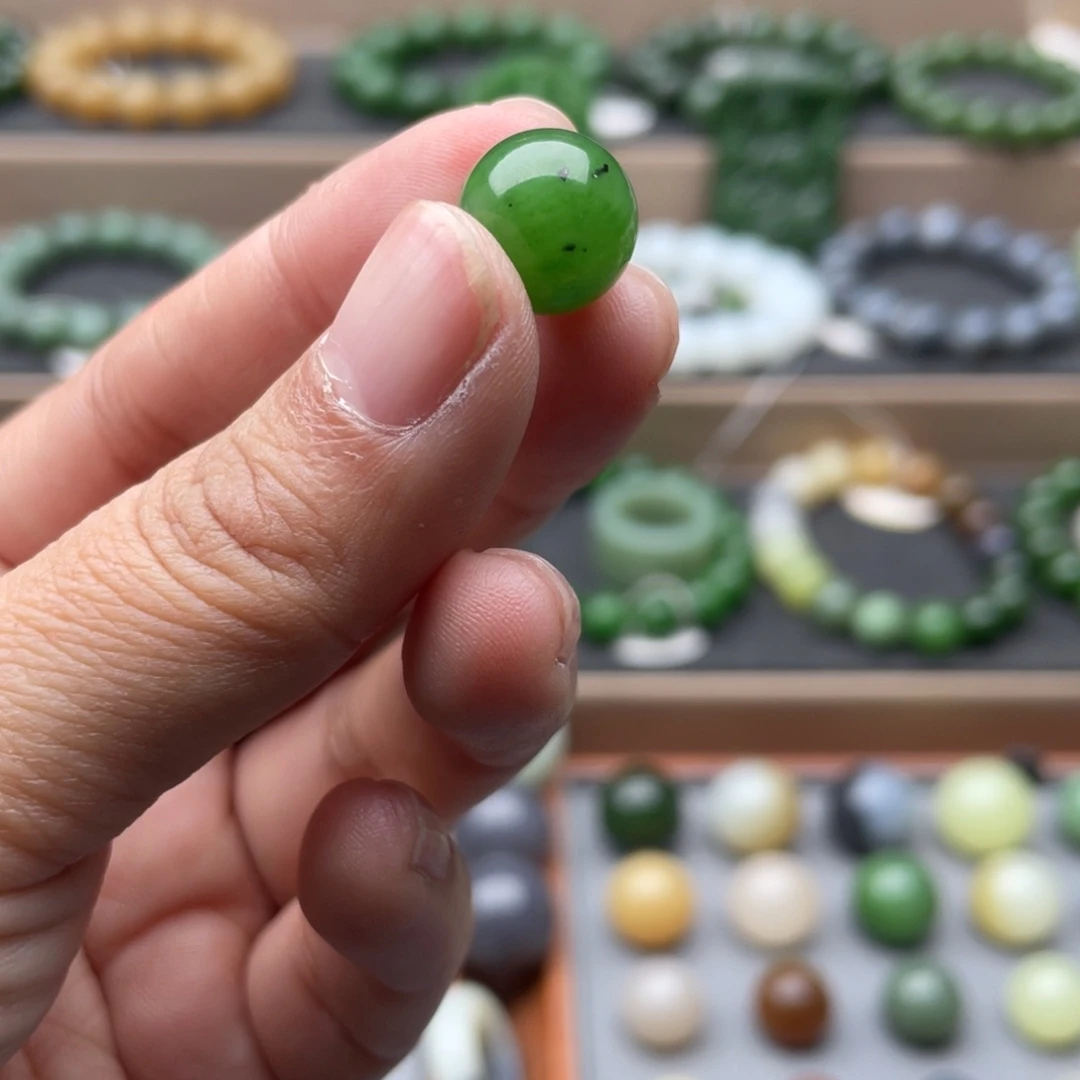 和田玉未镶嵌手链12