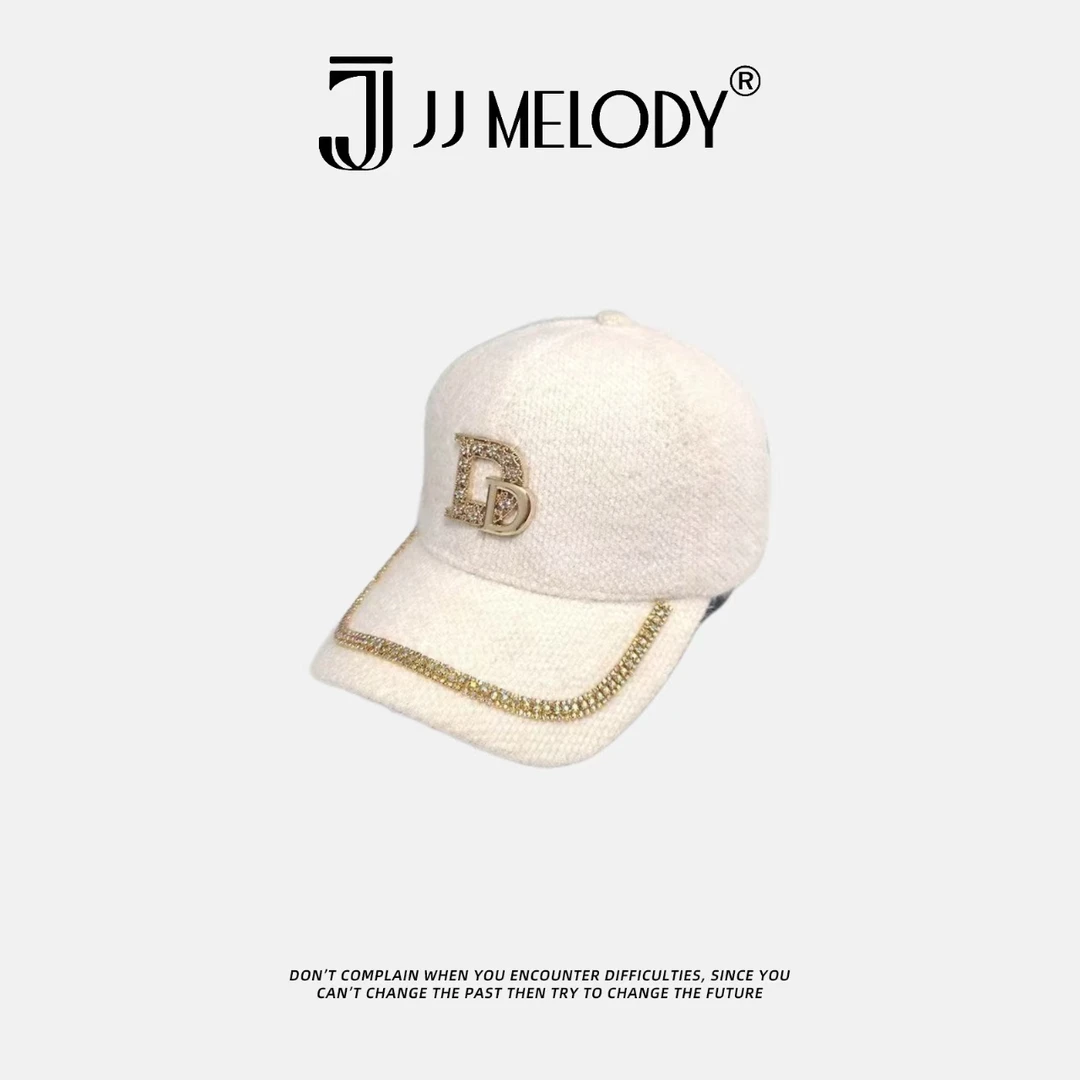 JJ Melody双D时尚简约鸭舌帽B