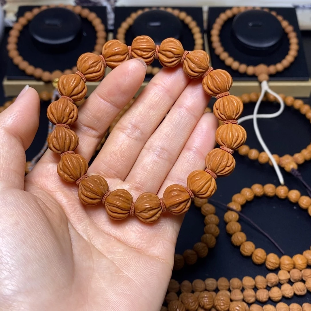 手串桃核秦岭文玩桃核手串