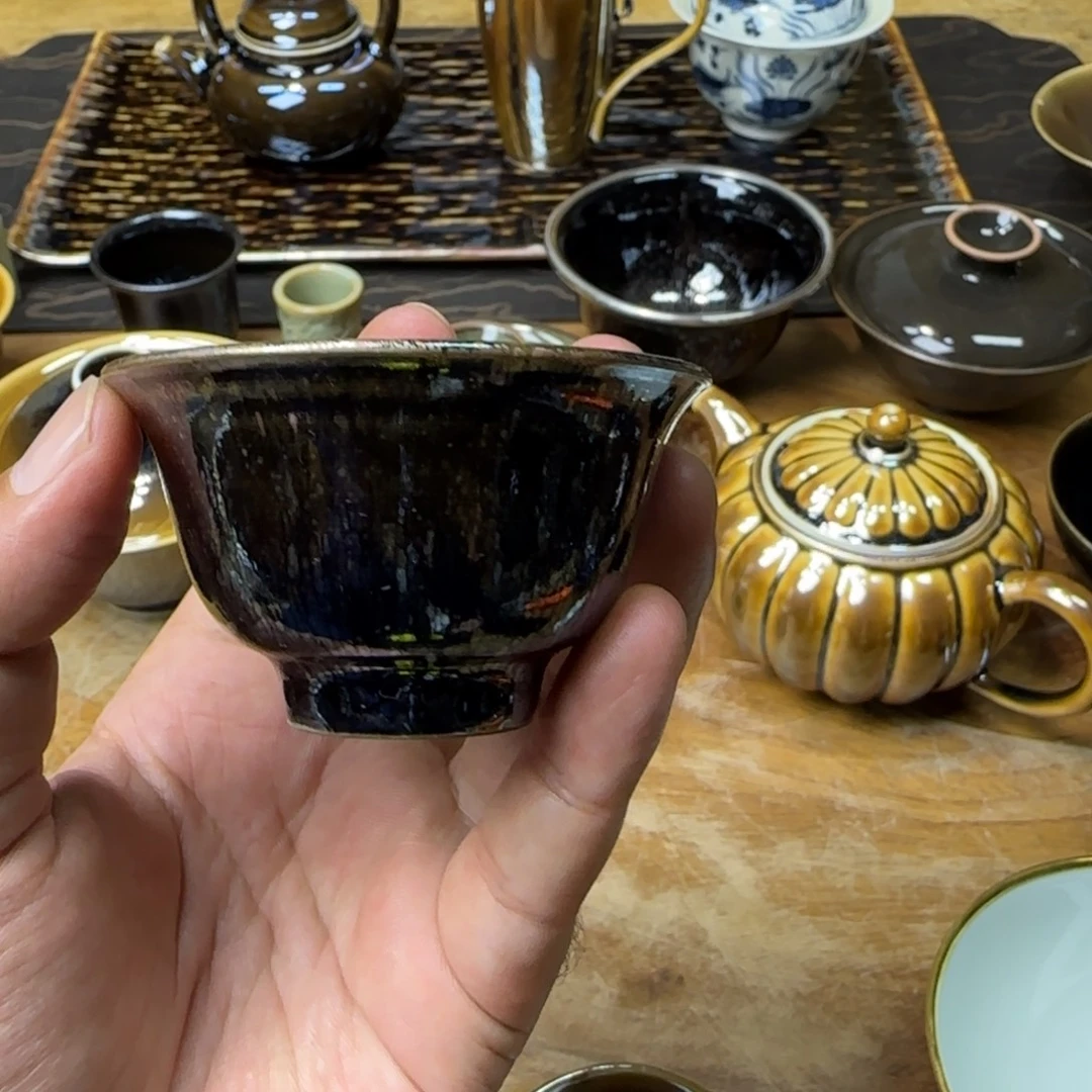 s***陈茶盏白丁瓷坊作品