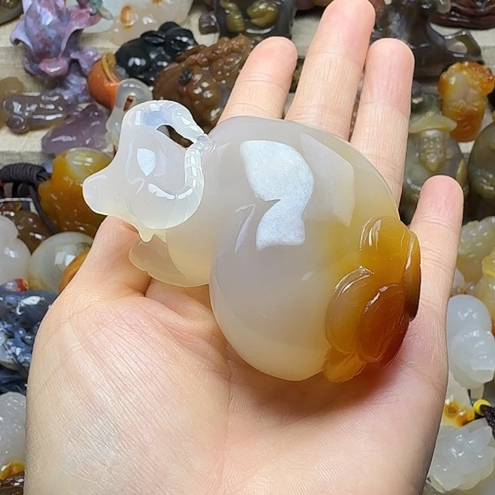 玛瑙/玉髓未镶嵌饰品