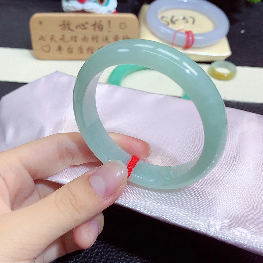 翡翠未镶嵌手镯1245