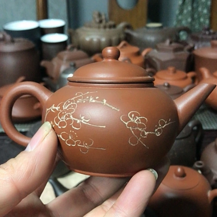 【闪购商品】茶壶朱泥一直觉得很有意思嘛……