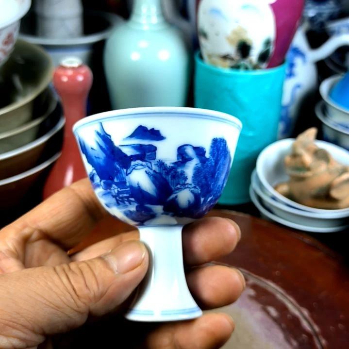 摆件竜*全手工制作的瓷器