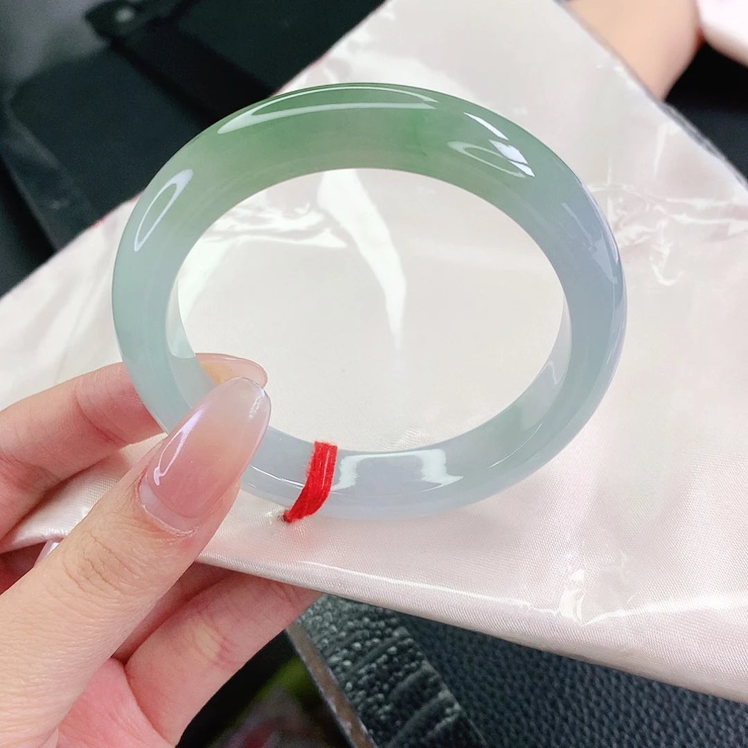 未镶嵌手镯翡翠56圈
