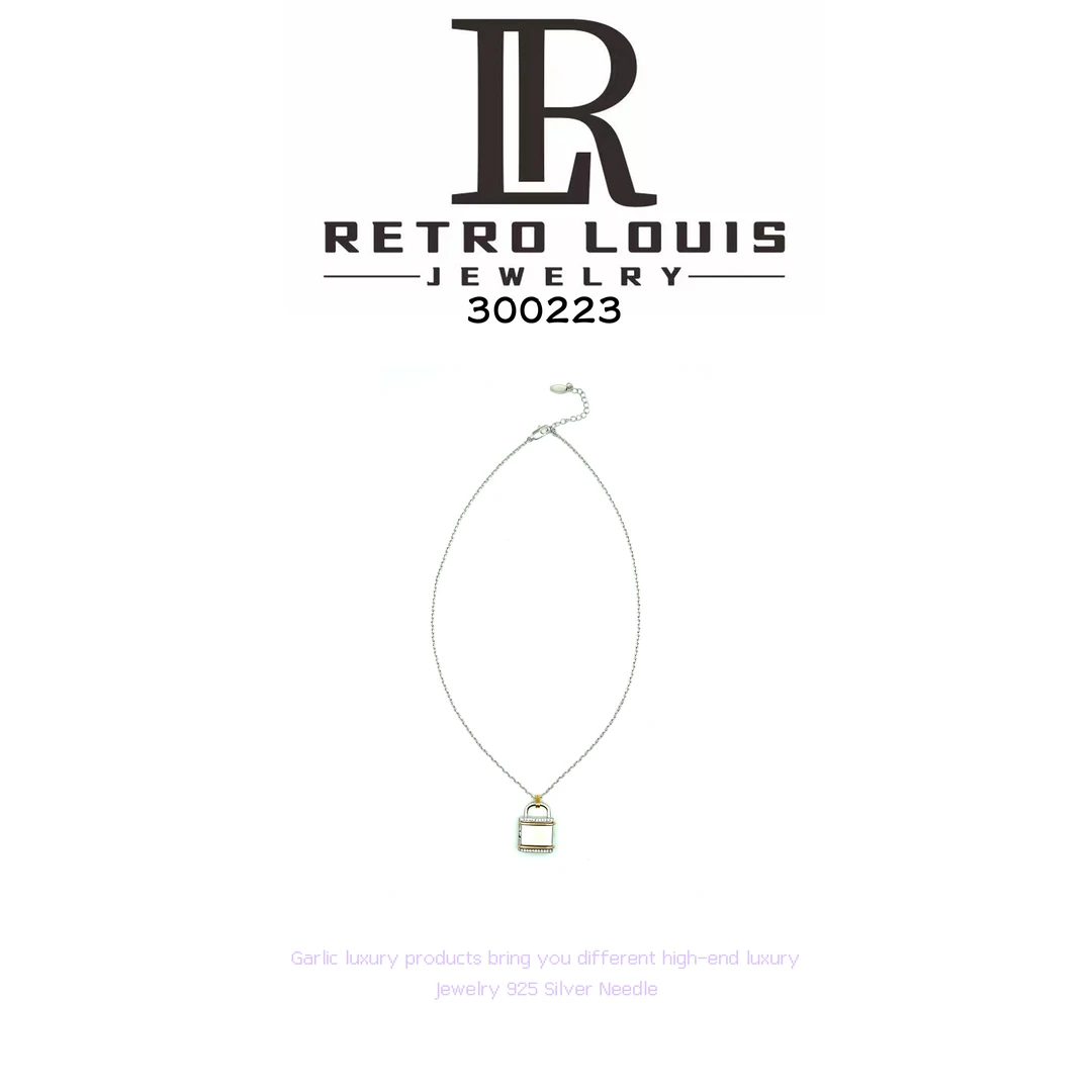 镀K金  RETRO LOUIS项链~300223（46+5）X