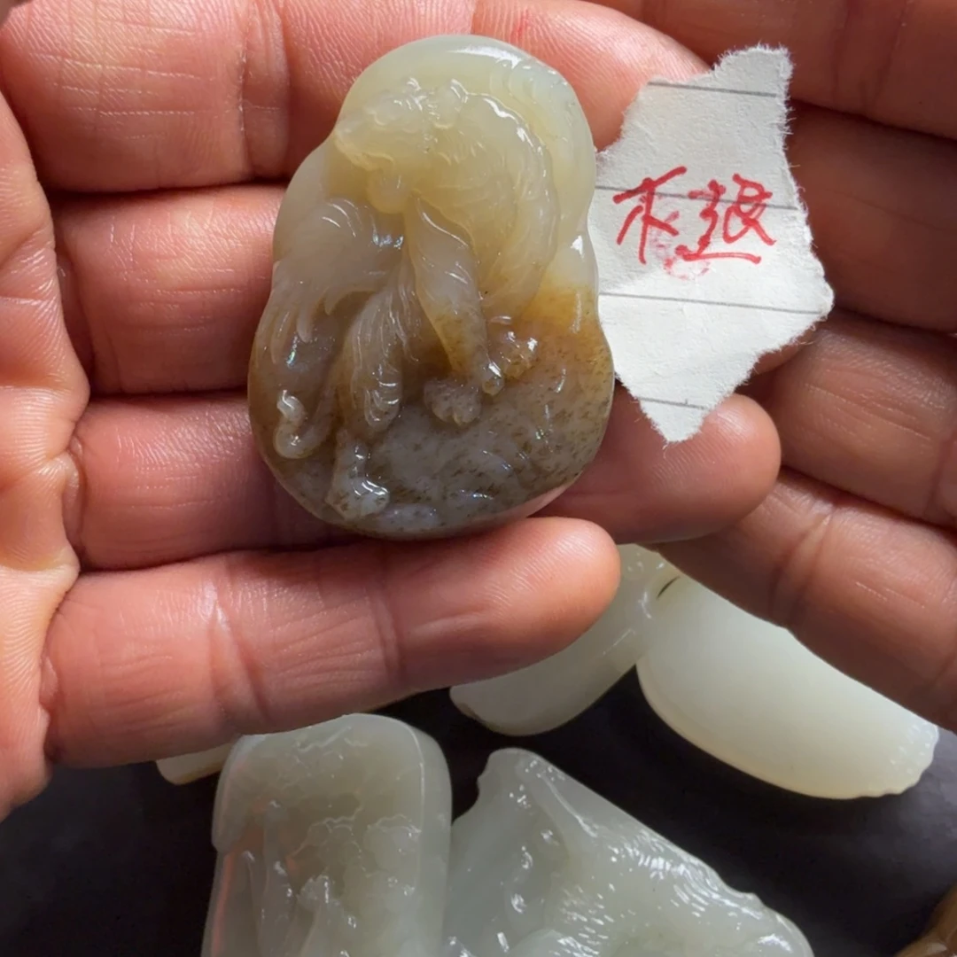 和田玉颈饰未镶嵌?***寒