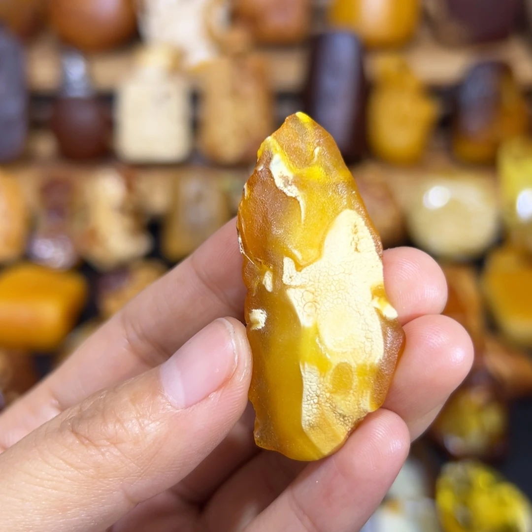 定制琥珀未镶嵌琥珀蜜蜡