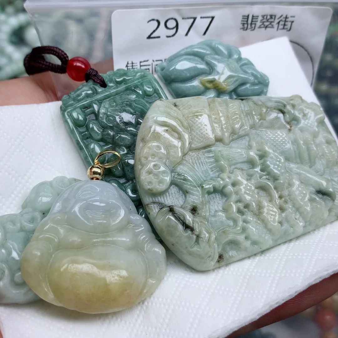 颈饰未镶嵌翡翠翡翠