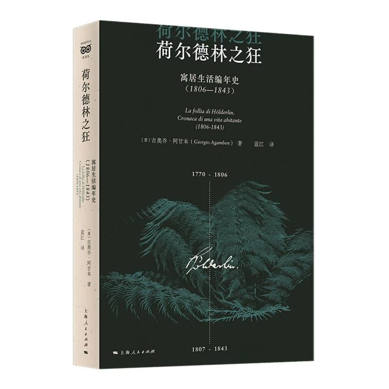 【博库】荷尔德林之狂 正版书籍